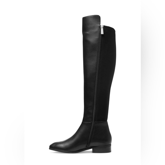 Micheal Kors Brinkley Flat Leather Boots - Picture 3 of 4